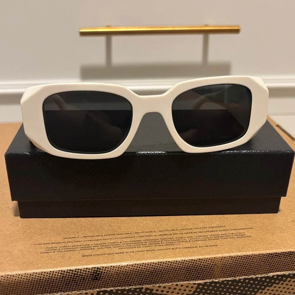 Prada Cream Wearable Glasses